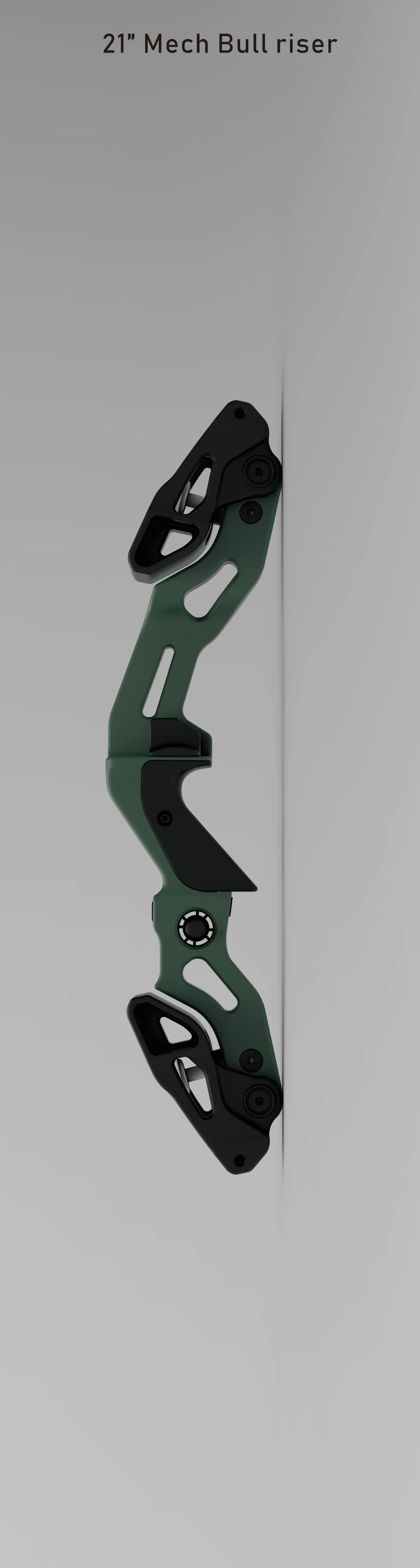 Sports Archery 21" ilf barebow riser-Mech Bull