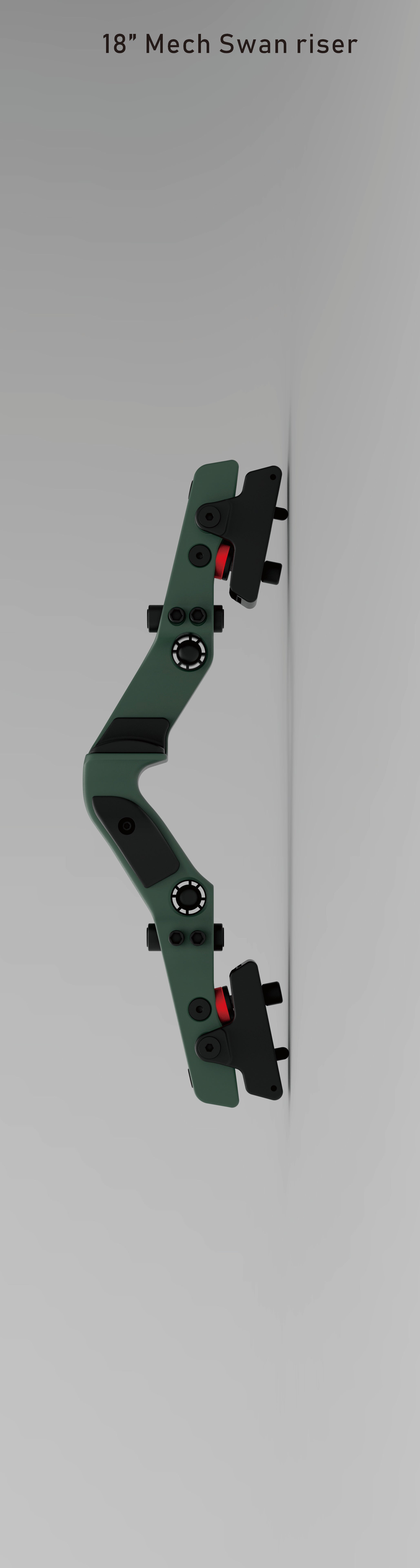 Sports Archery 18" ilf barebow riser - Mech Swan