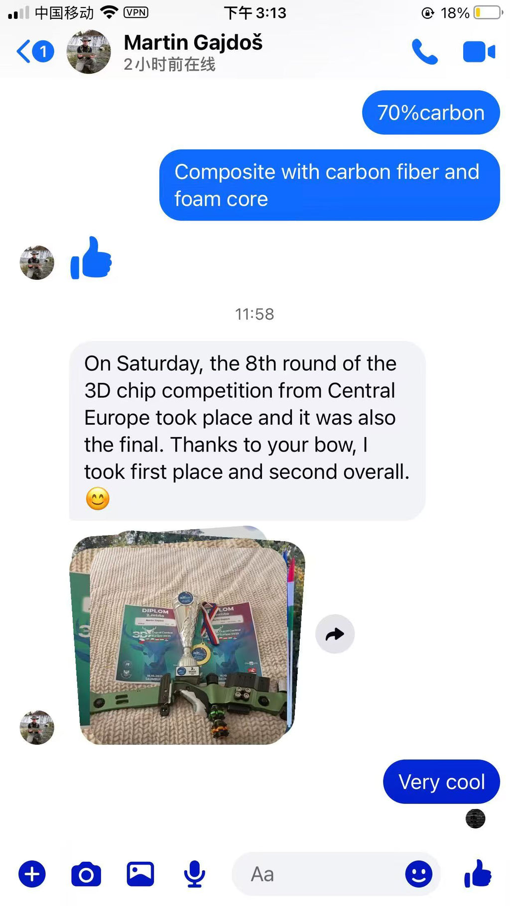 Sports archery 27‘’back ilf  barebow riser  - Wild boar (left and right)