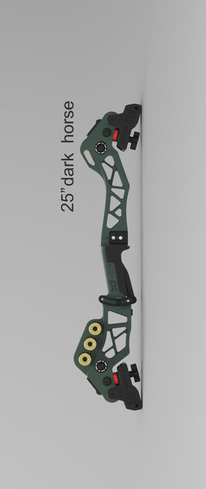 Sports archery 25" back ilf barebow  riser-dark horse