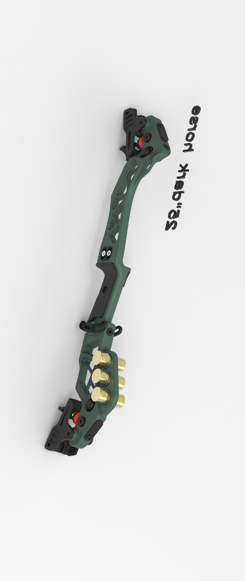 Sports archery 25" back ilf barebow  riser-dark horse