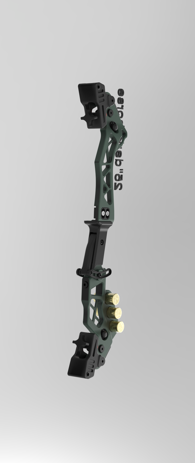 Sports archery 25" back ilf barebow  riser-dark horse