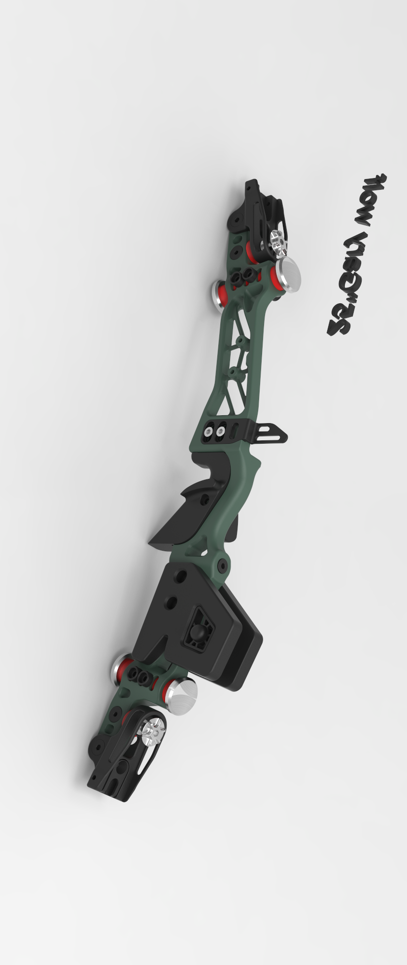 Sports Archery 25‘’ ilf barebow riser -Gray wolf