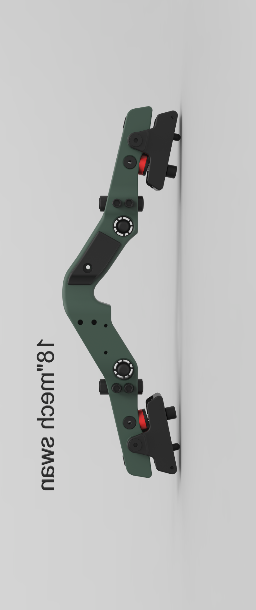 Sports Archery 18" ilf barebow riser - mech swan