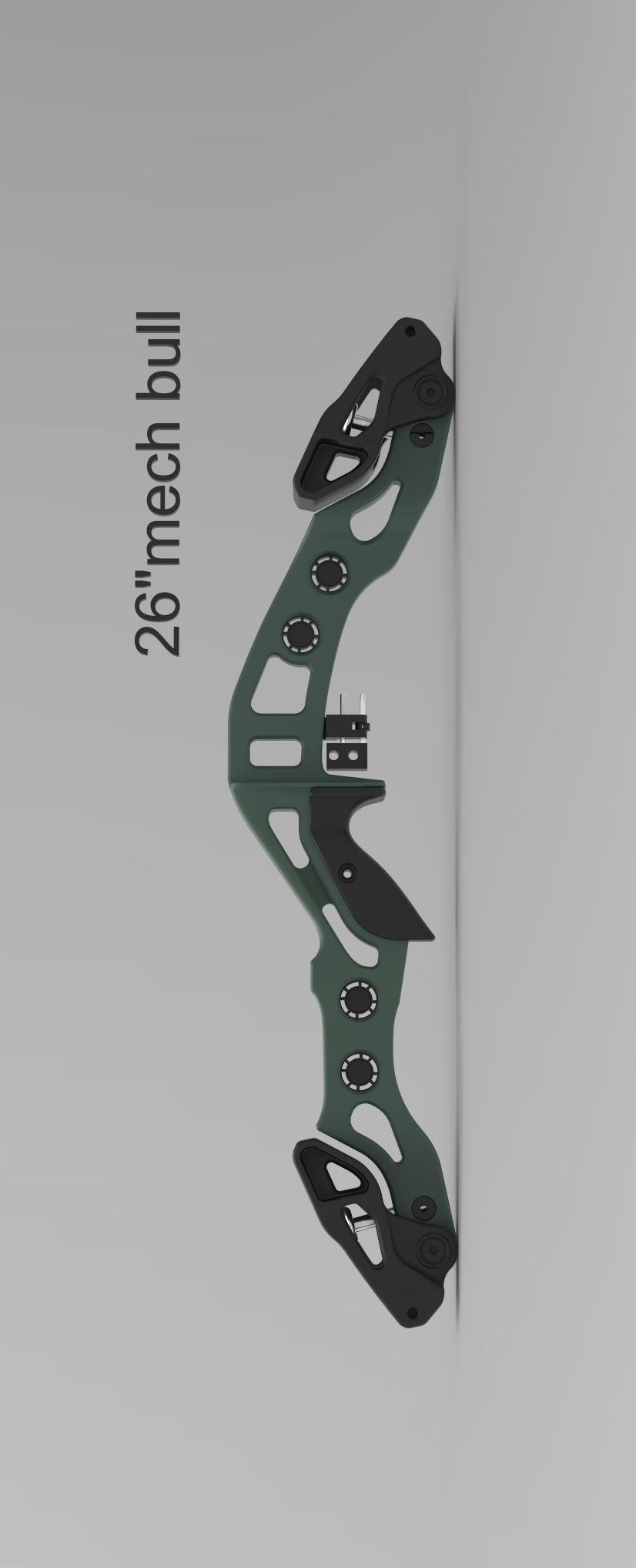 Sports archery 26" ilf barebow riser - mech bull