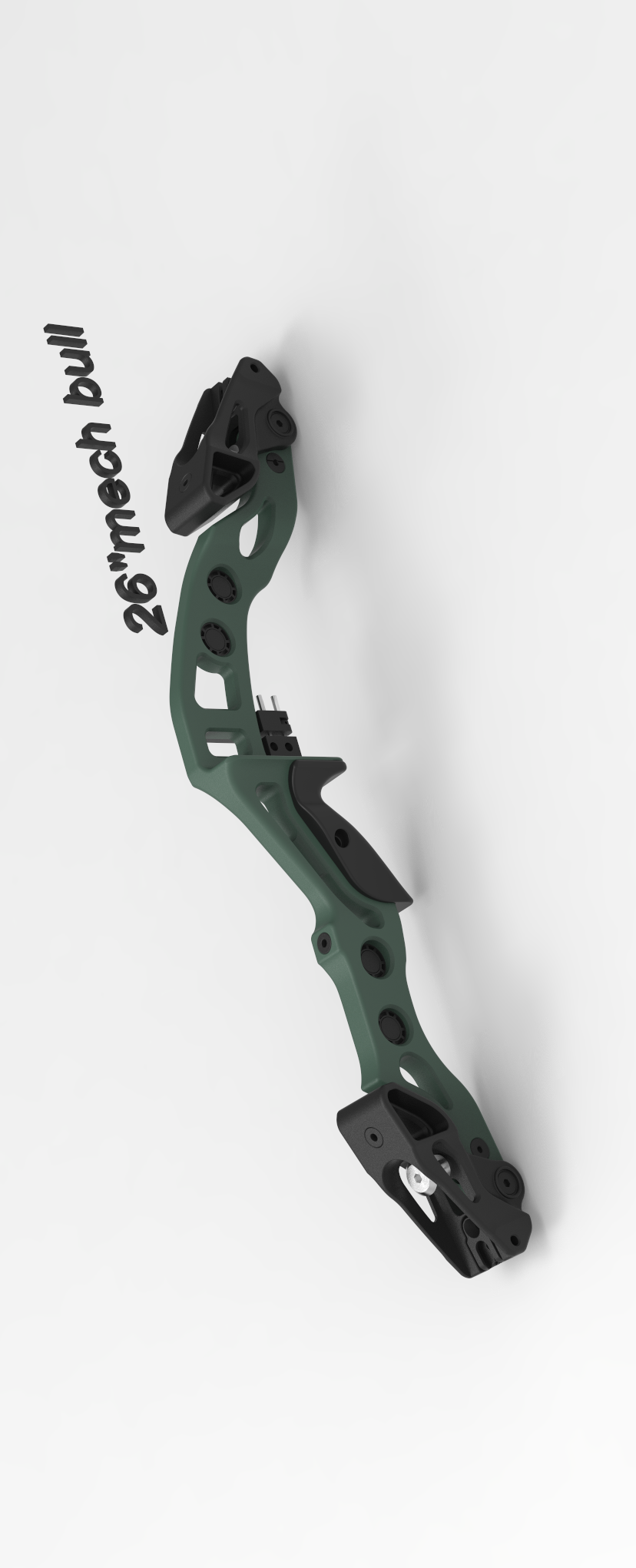 Sports archery 26" ilf barebow riser - mech bull