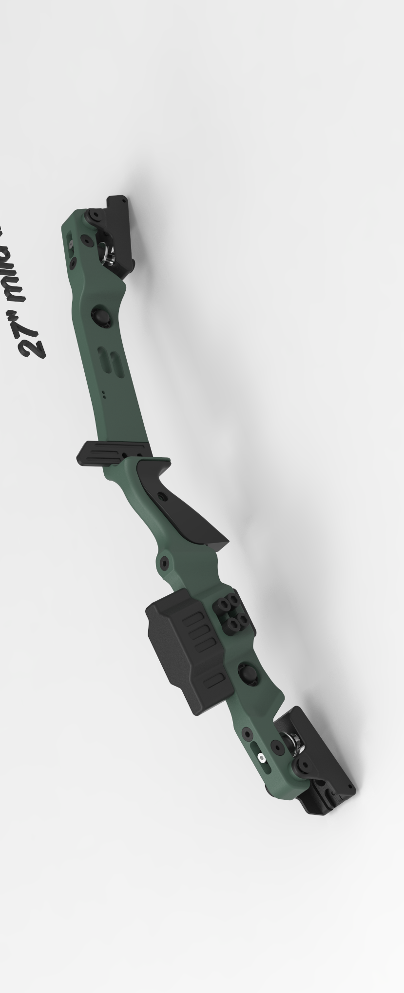 Sports archery 27‘’back ilf  barebow riser  - Wild boar (left and right)