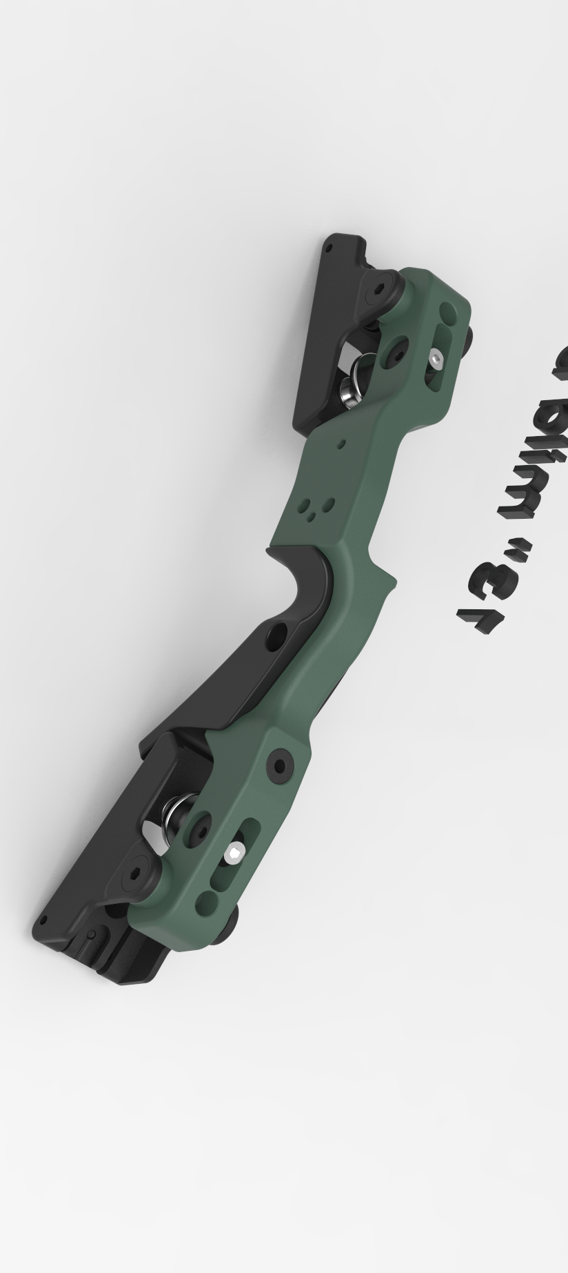 Sports Archery 13‘’ back ilf barebow riser - Wild boar（left and right）