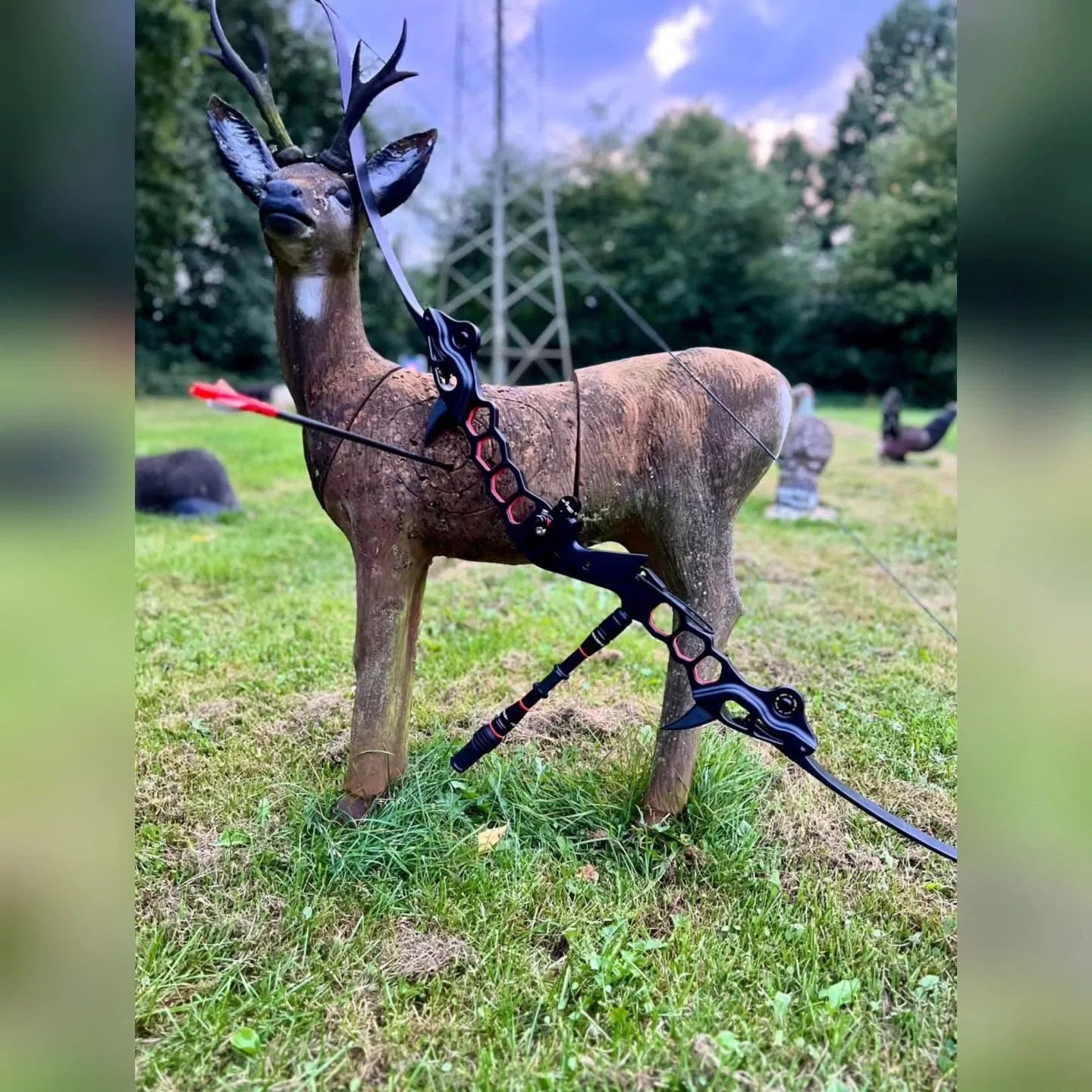 Sports Archery 28"barebow riser -Thin Dog