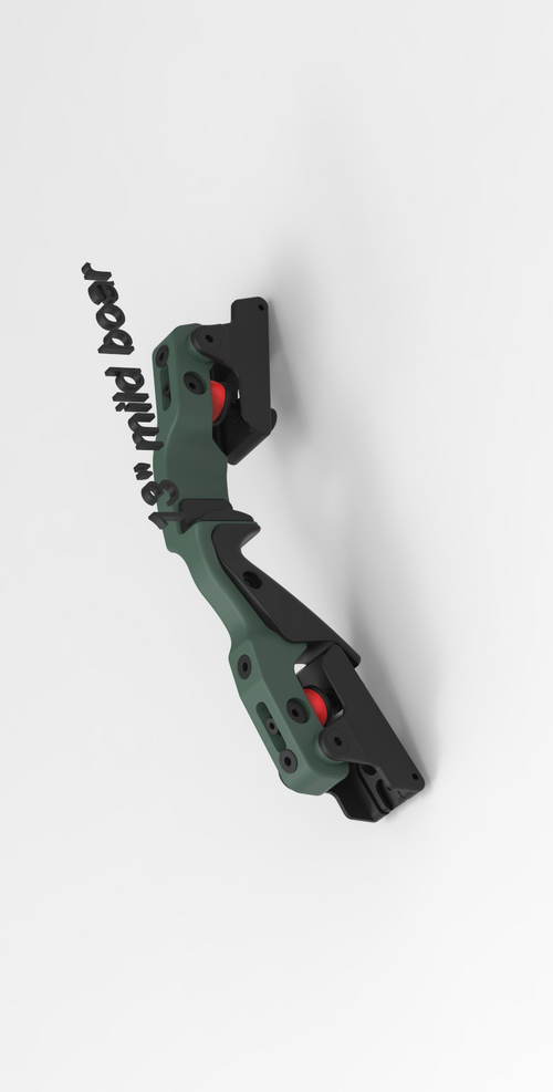 Sports Archery 13‘’ back ilf barebow riser - Wild Boar（left and right）