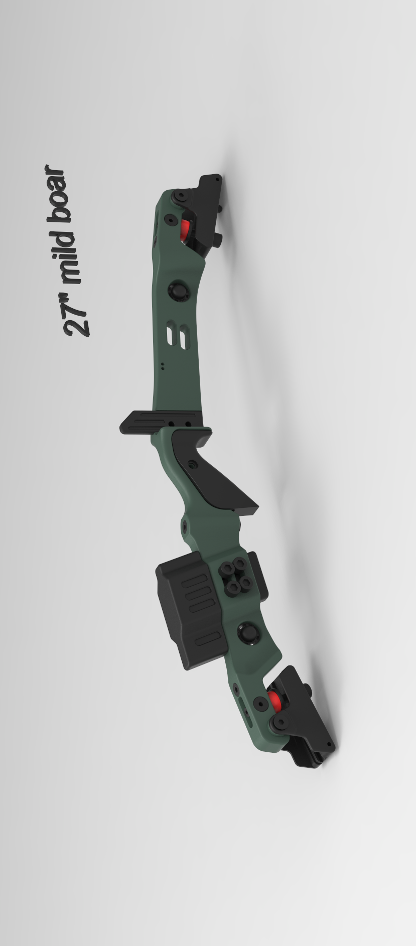 Sports Archery 27‘’back ilf  barebow riser  - Wild Boar (left and right)