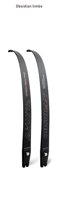 Archery recurve bow limbs-Akusta recurve bow limbs-Obsidian