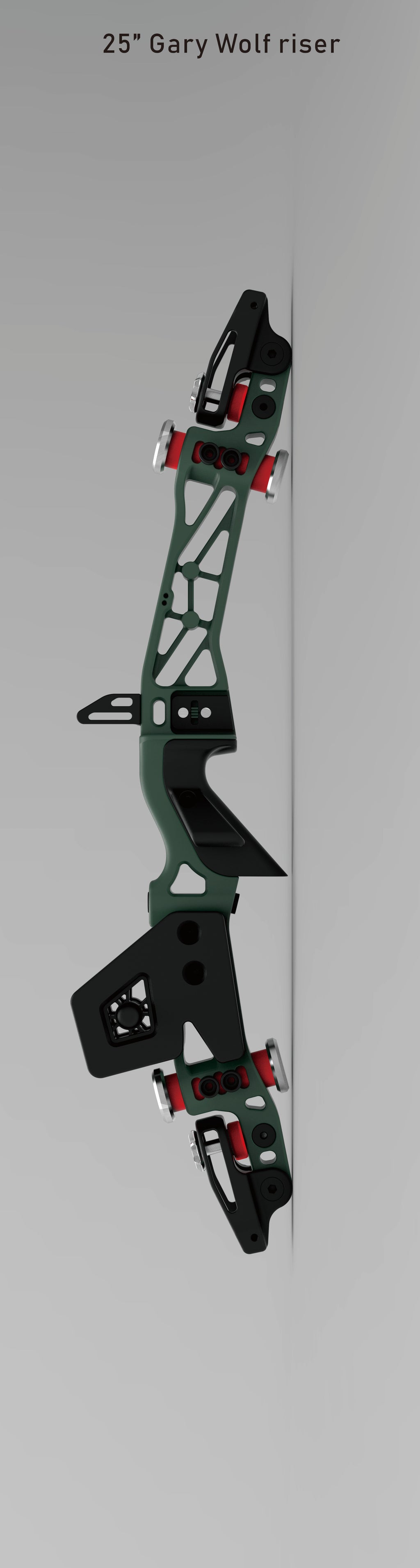 Sports Archery 25‘’ ilf barebow riser -Gray Wolf